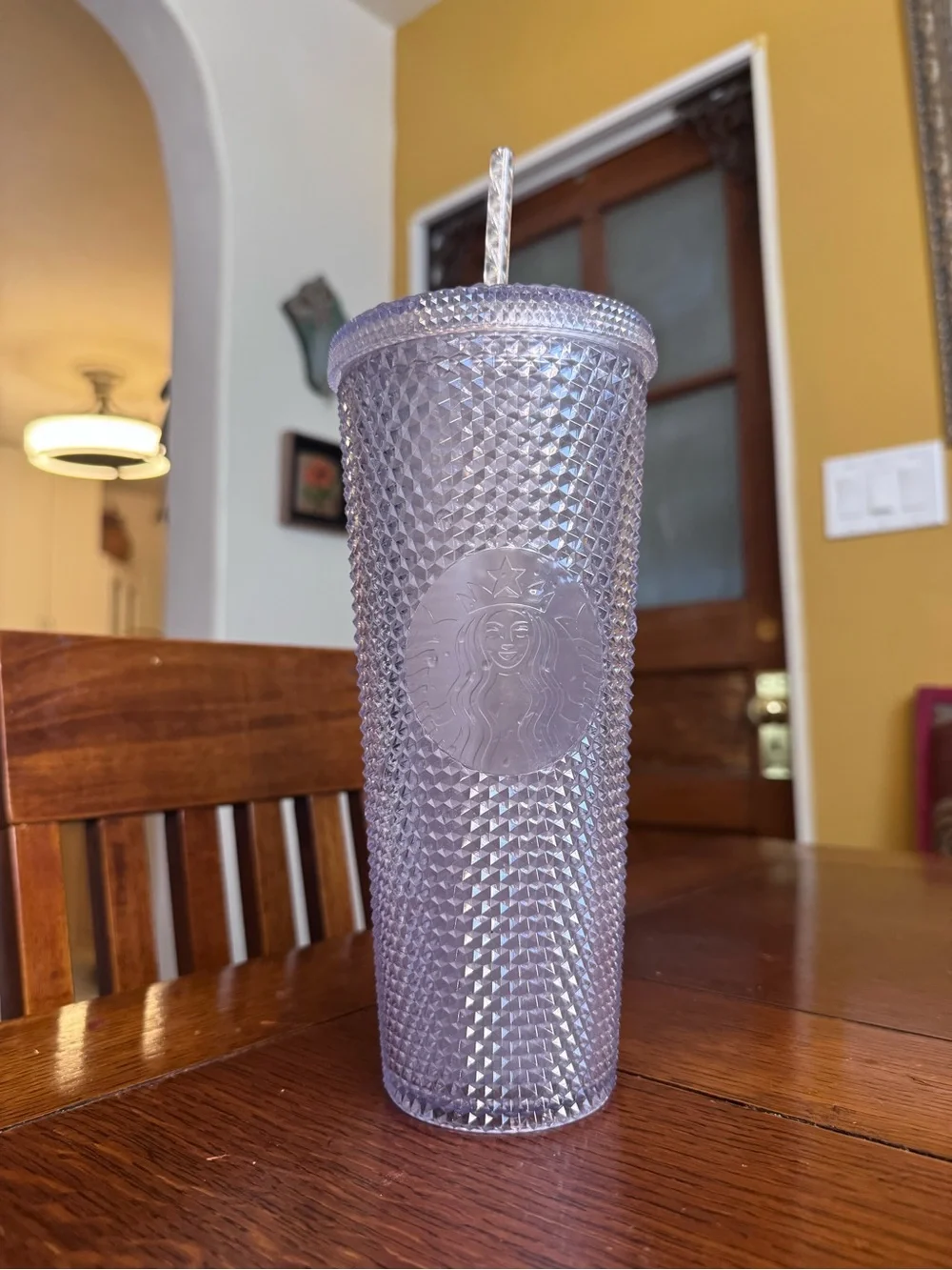 Starbucks Textured Cold Cup Trio - Sage Green, Clear Lilac & Cobalt Blue